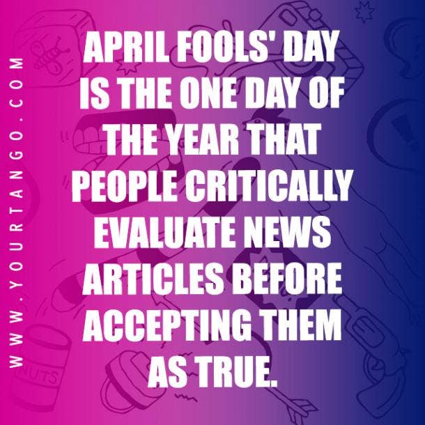 april fools quote